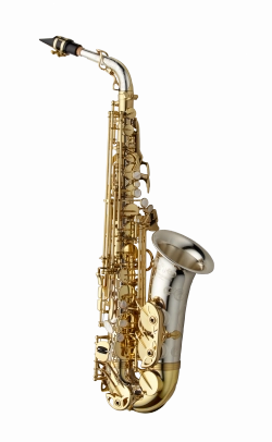 Alto Saxophone WO Series - Elite Model Sterling Silver Neck/Bell, Brass Body/Bow - Clear-Lac. Finish